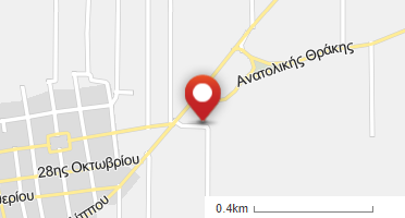 Location of business on map