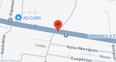 Location of business on map