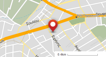 Location of business on map