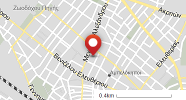 Location of business on map