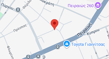 Location of business on map