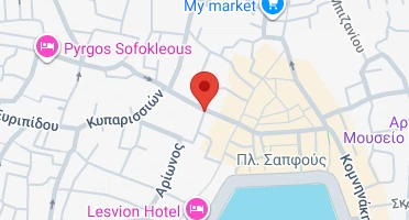 Location of business on map