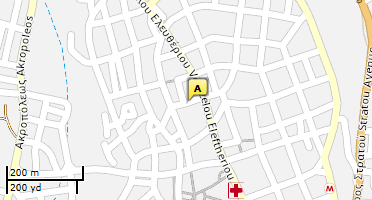 Χάρτης και σημείο της επιχείρησης