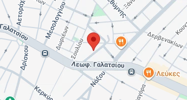 Location of business on map