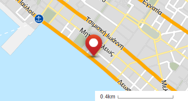 Location of business on map