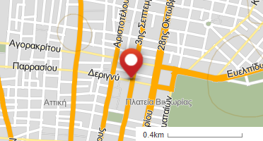 Location of business on map