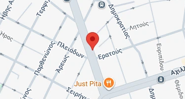Location of business on map