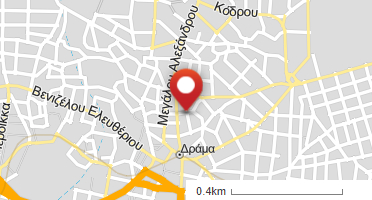 Location of business on map