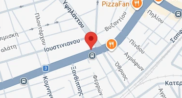 Location of business on map