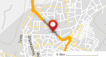 Location of business on map