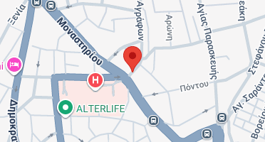 Location of business on map
