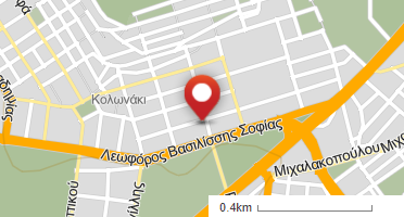 Location of business on map