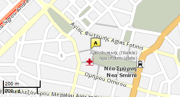 Χάρτης και σημείο της επιχείρησης