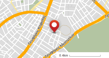 Location of business on map