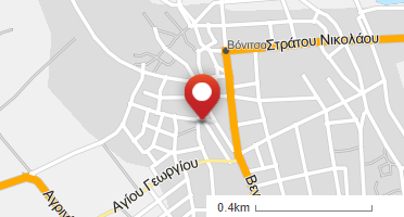 Location of business on map