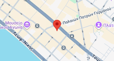 Location of business on map