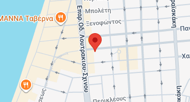 Location of business on map