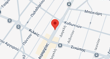 Location of business on map