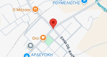 Location of business on map