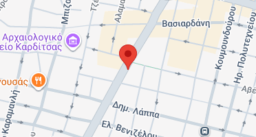 Location of business on map