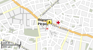 Χάρτης και σημείο της επιχείρησης
