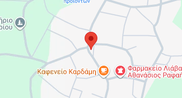 Location of business on map