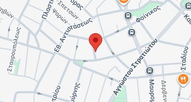 Location of business on map