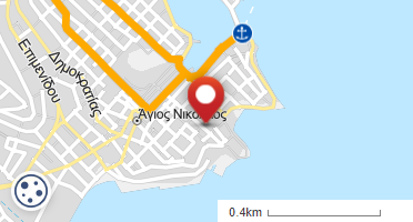 Location of business on map
