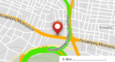 Location of business on map