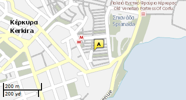 Χάρτης και σημείο της επιχείρησης