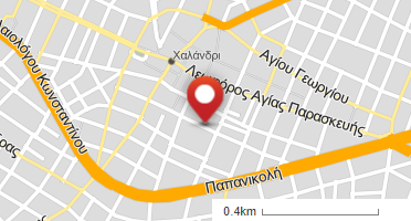 Location of business on map