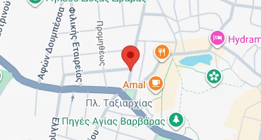 Location of business on map