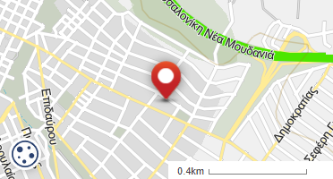 Location of business on map