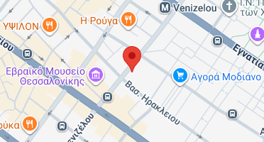 Location of business on map