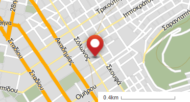 Location of business on map