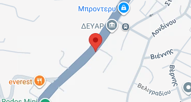 Location of business on map