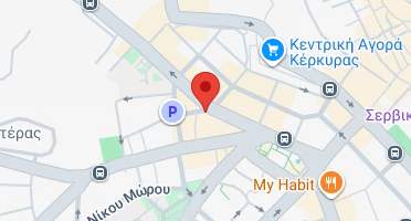 Location of business on map