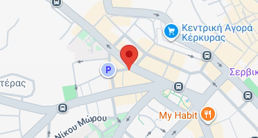 Location of business on map