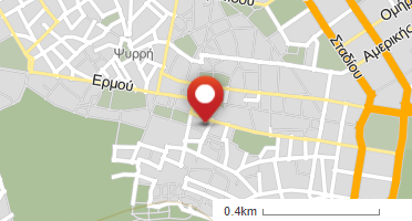 Location of business on map