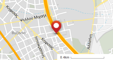 Location of business on map