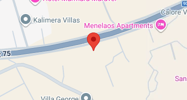 Location of business on map