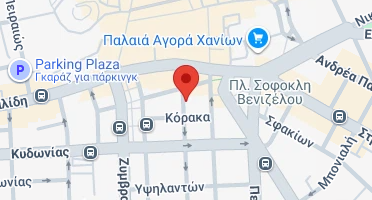 Location of business on map