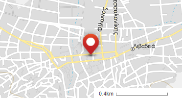 Location of business on map