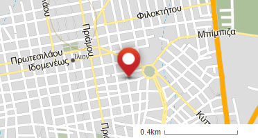 Χάρτης και σημείο της επιχείρησης