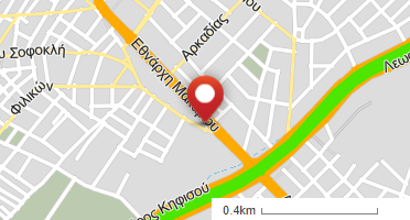 Location of business on map