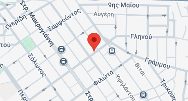 Location of business on map