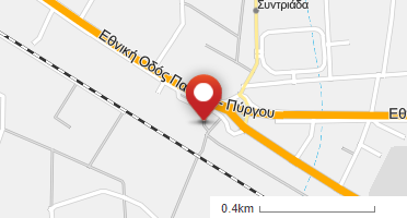 Location of business on map