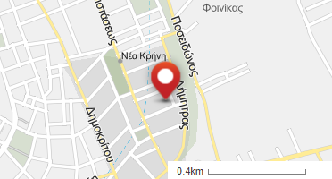 Location of business on map