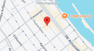 Location of business on map