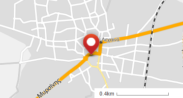 Χάρτης και σημείο της επιχείρησης